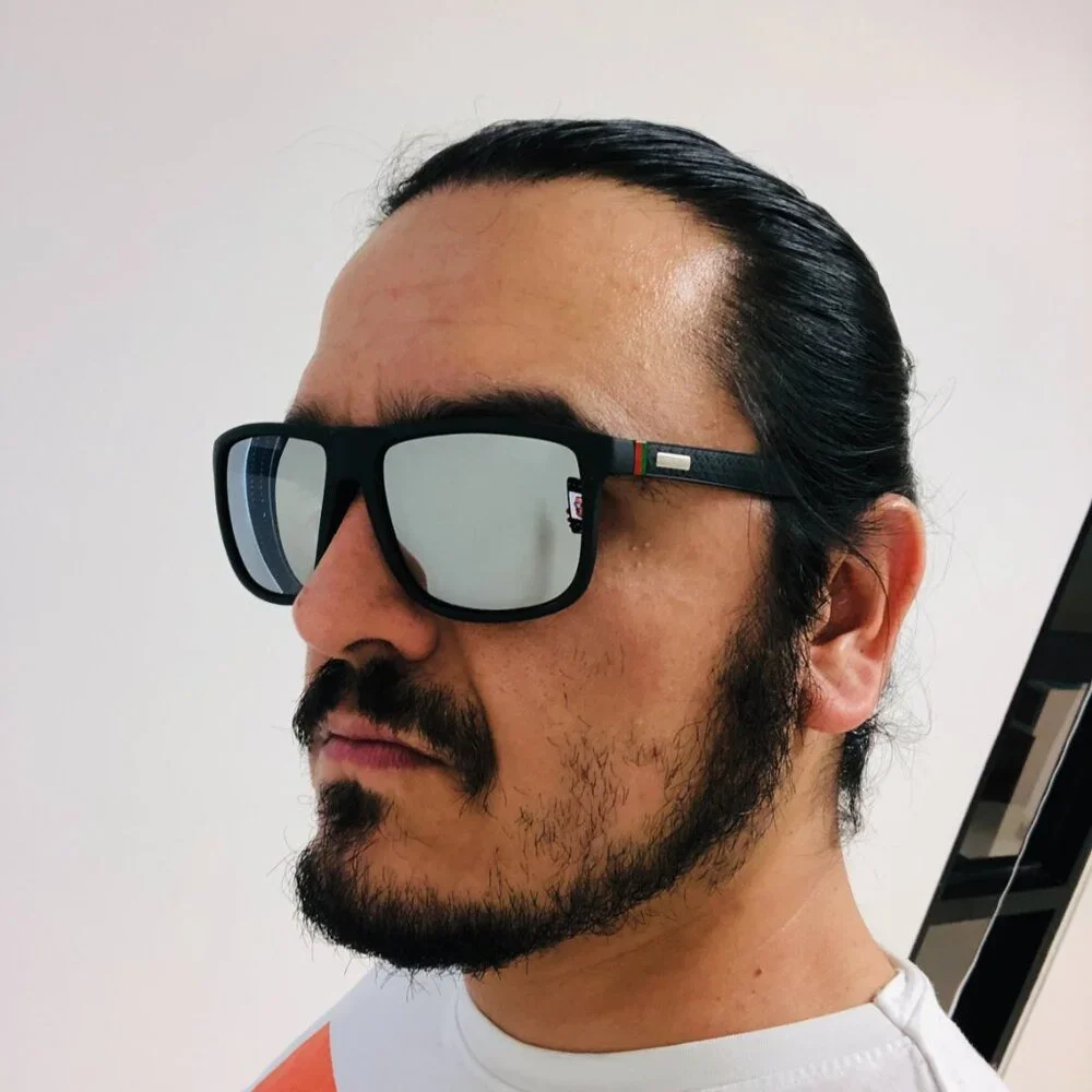 Polarized‎ Sport Men Sunglasses Outdoor Silver Mirror Lens Beach Shades Fishing